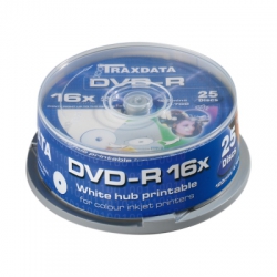 Traxdata DVD-R - 25stk  spindill image